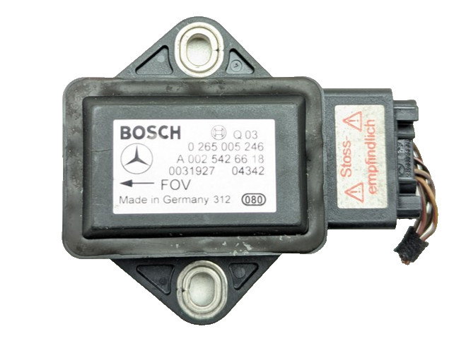 03-06 Mercedes R230 SL500 CL500 SL55 Yaw Turn Rate Acceleration Sensor OEM
