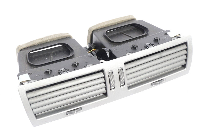 2002 - 2005 745I E65 DASH DASHBOARD HVAC FRONT CENTER AIR VENT GRAY OEM