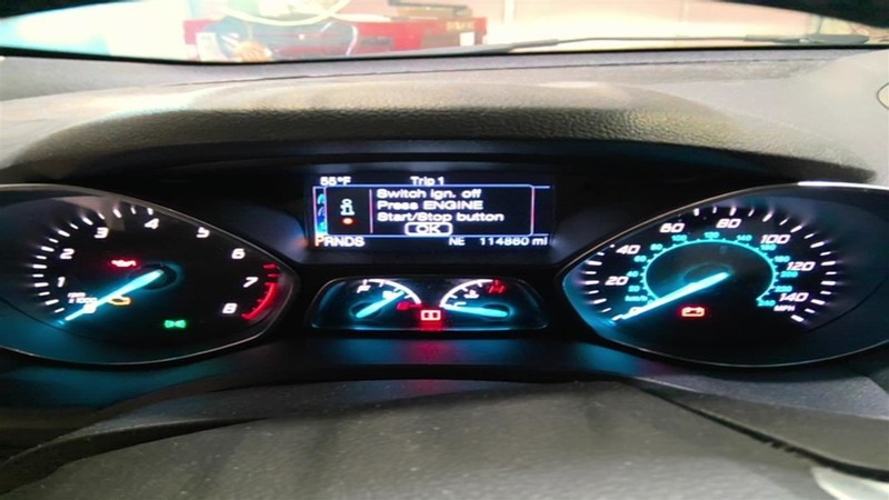 Speedometer Cluster With Message Center MPH Fits 14-15 ESCAPE 3596845