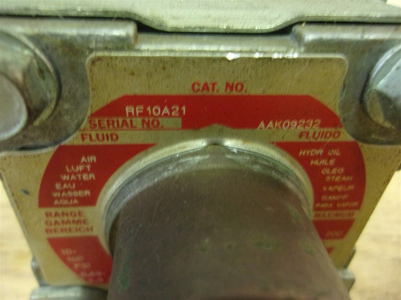 Asco RF10A21 Transducer Pressure Switch *FREE SHIPPING*