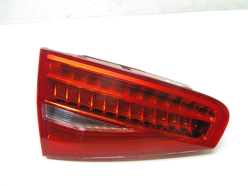 13-16 AUDI B8 A4 S4 SEDAN REAR LEFT DRIVER TRUNK MOUNTED TAIL LIGHT LED 121824