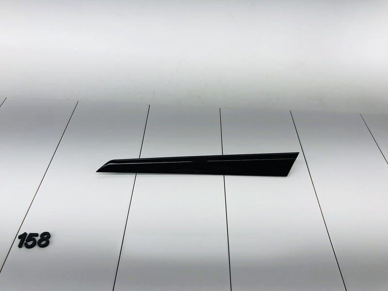 12-14 MERCEDES BENZ C300 REAR RIGHT PASSENGER SIDE DOOR TRIM MOLDING OEM