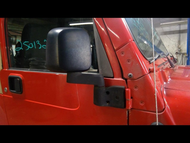 Passenger Right Side View Mirror Manual Fits 03-06 WRANGLER 1569355