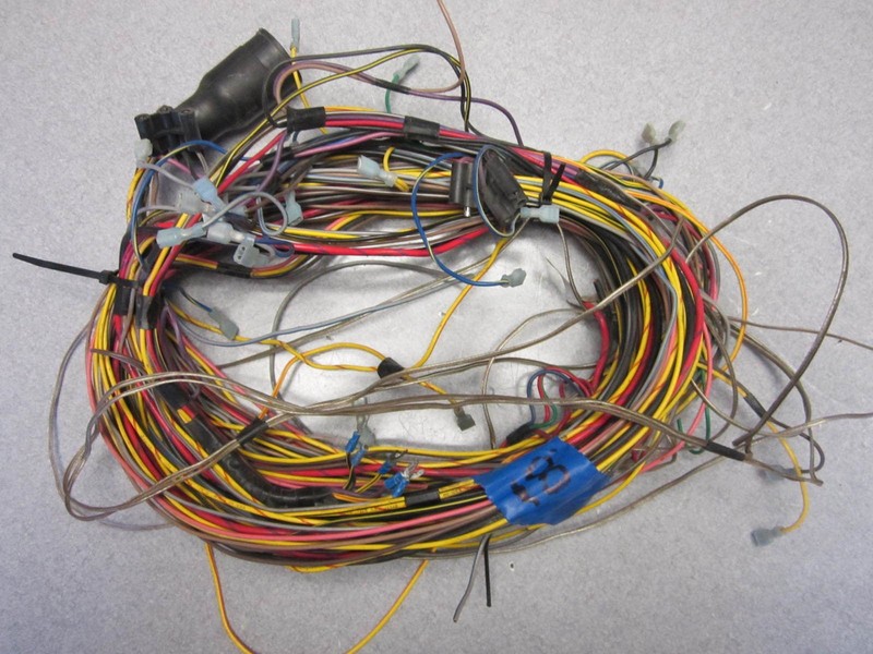 Force L-Drive 120 Hp Engine to Dash Wire Harness 18'