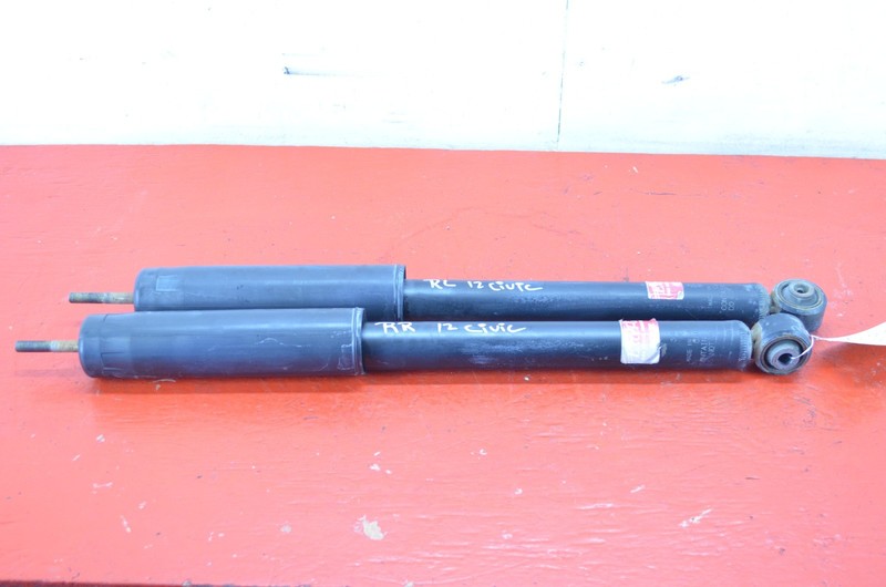 12-15 HONDA CIVIC COUPE REAR LEFT / RIGHT SHOCK STRUT ABSORBER SET OEM