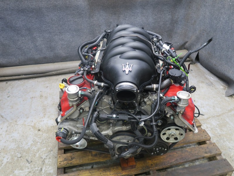 2012 MASERATI GRANTURISMO S M145 4.7L F136Y V8 RWD ENGINE MOTOR 39k MILES VIDEO