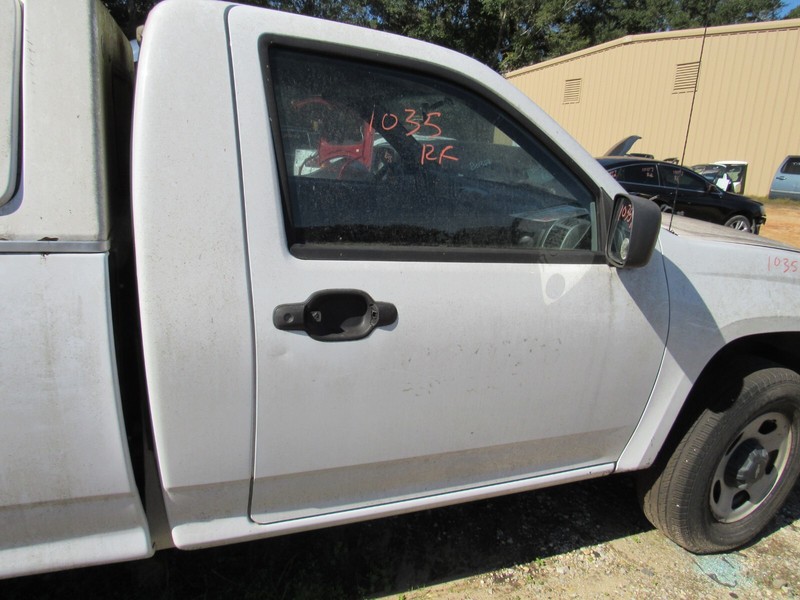 04-12 CHEVROLET COLORADO/ CANYON RIGHT PASSENGER FRONT DOOR REGULAR CAB MANUAL