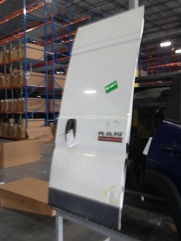 2018 RAM ProMaster 1500 Right Rear Cargo Door White 392477 Used 115K Miles