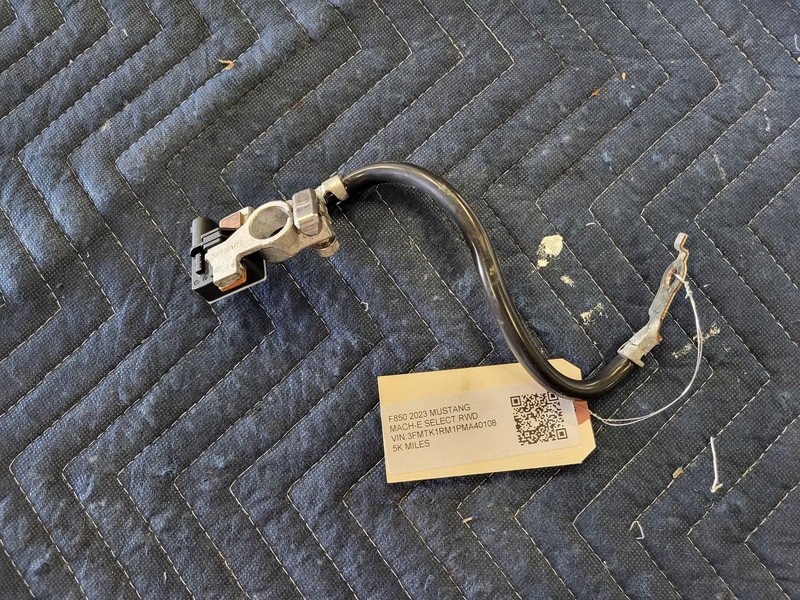 Used Oem Ford Battery Negative Cable Wiring Harness 2021-2025 Mustang Mach-E
