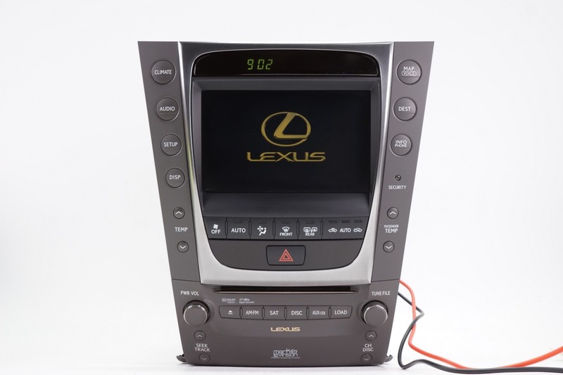 LEXUS GS350 GS460 Navigation Radio AM-FM CD Tuner Head Unit OEM 2010 2011