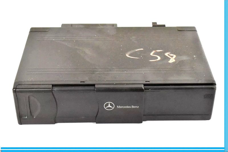 98-08 Mercedes R230 SL500 S430 CD Changer 6 Disk Player MC3010 2038209089 OEM