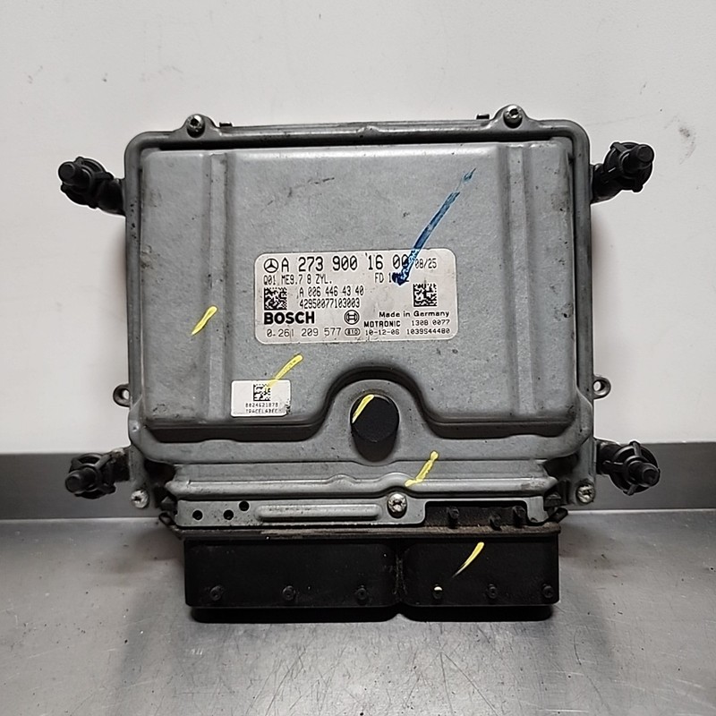 A2739001600 | 07 - 12 MERCEDES BENZ GL450 550 ENGINE COMPUTER ECU ECMOE AT