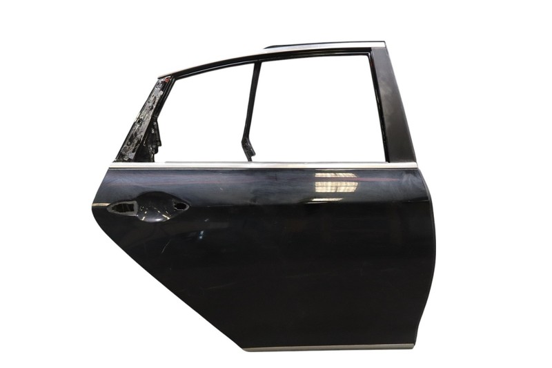 15-16 Hyundai Genesis Rear Right Passenger Side Door Shell Cover Panel Black OEM