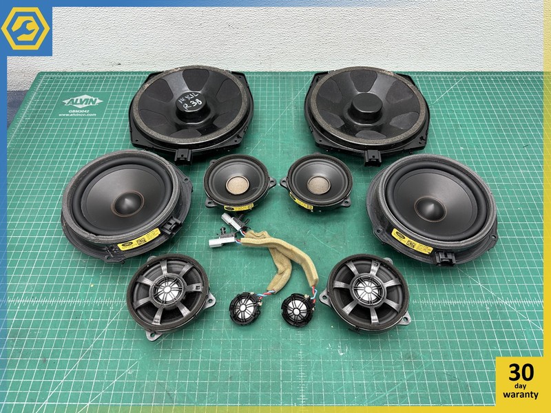 13-19 JAGUAR XJ XJR RADIO STEREO AUDIO SOUND SYSTEM SPEAKER SET OEM