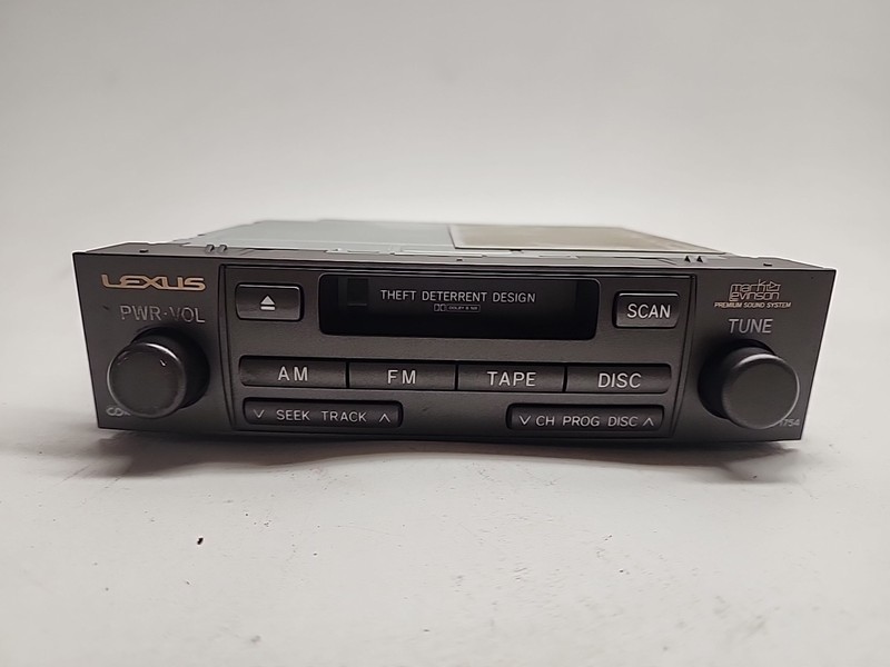 2003 - 09 Lexus GX470 AM FM Radio Tape CD Disc RDS Player PIONEER 86120-60442 OE