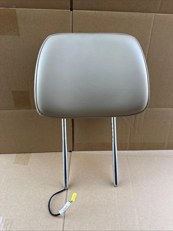 (1) 2011-2018 Jeep Grand Cherokee Front Active Headrest Gray C11 Leather OEM