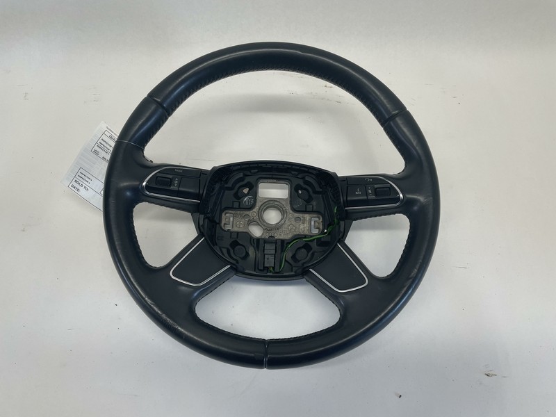 2013-2017 AUDI Q5 STEERING WHEEL BLACK 4 SPOKE OEM