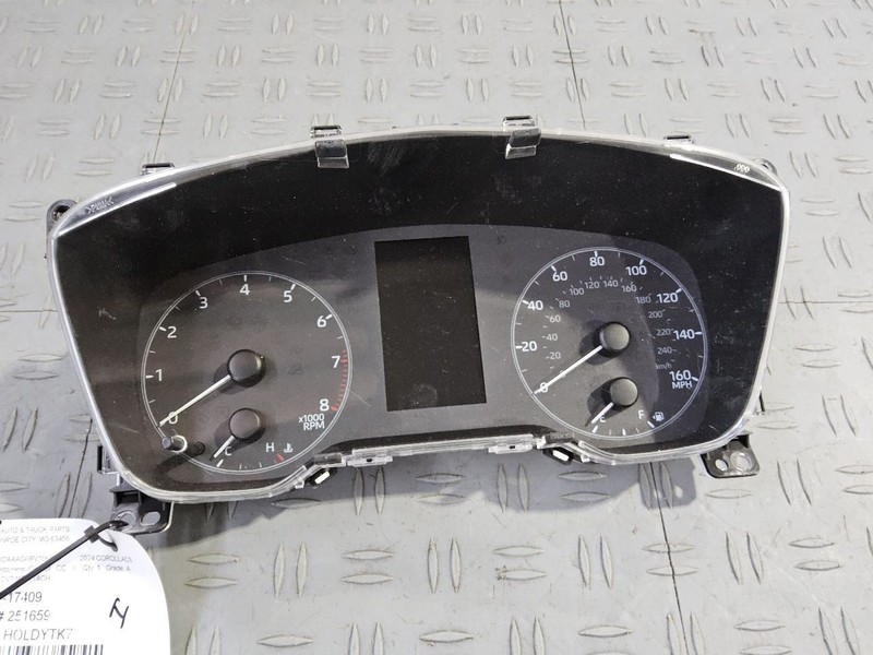 2023-2024 Toyota Corolla Cross Speedometer Instrument Cluster 2.0L MPH