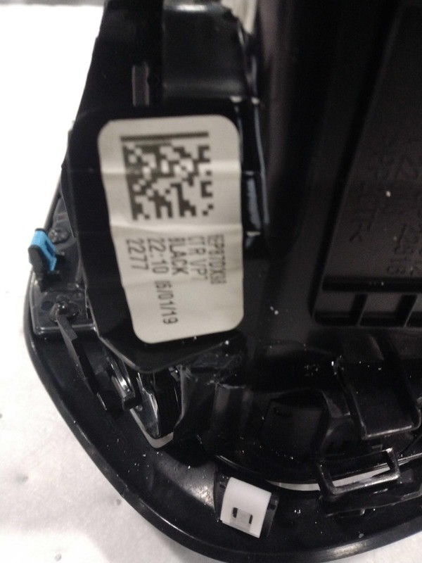 2019 Jeep Compass Instrument Cluster Bezel Blue - Used, 136K Miles, No OEM