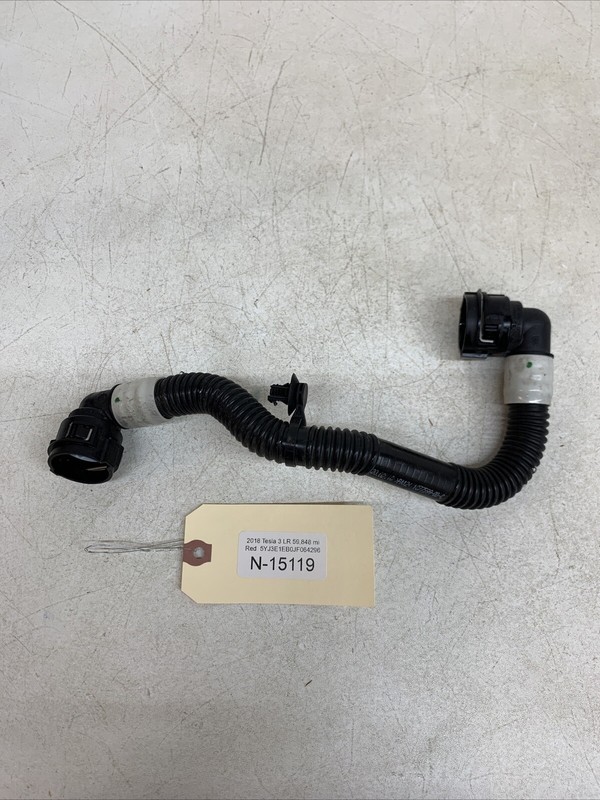 ⚡️17-23 TESLA 3 FRONT DRIVE UNIT OIL COOLER COOLANT HOSE 1077599-00-C 15119 B99