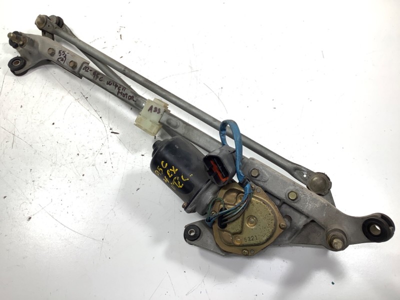 92-95 Honda Civic Front Windshield Wiper Motor & Linkage Assembly OEM