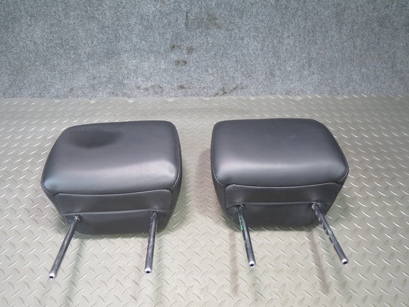 2014-2015 INFINITI QX60 FRONT LEFT & RIGHT LEATHER HEADREST SET OF 2