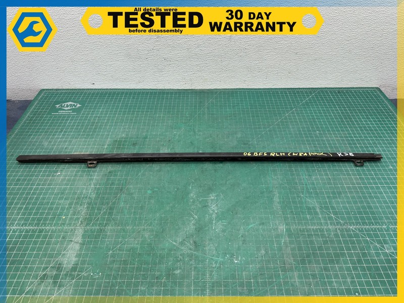 06-12 BENTLEY Flying Spur REAR LEFT DOOR WINDOW OUTER WEATHERSTRIP SEAL OEM