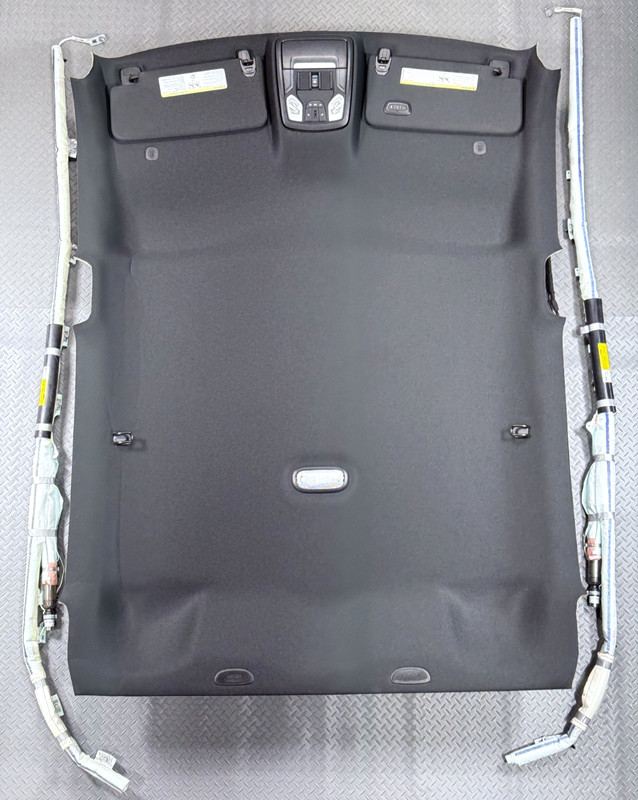 ✅ 19-25 RAM 1500 5th Gen CREW CAB OEM HEADLINER CEILING BLACK ASSEMBLY L&R Bags