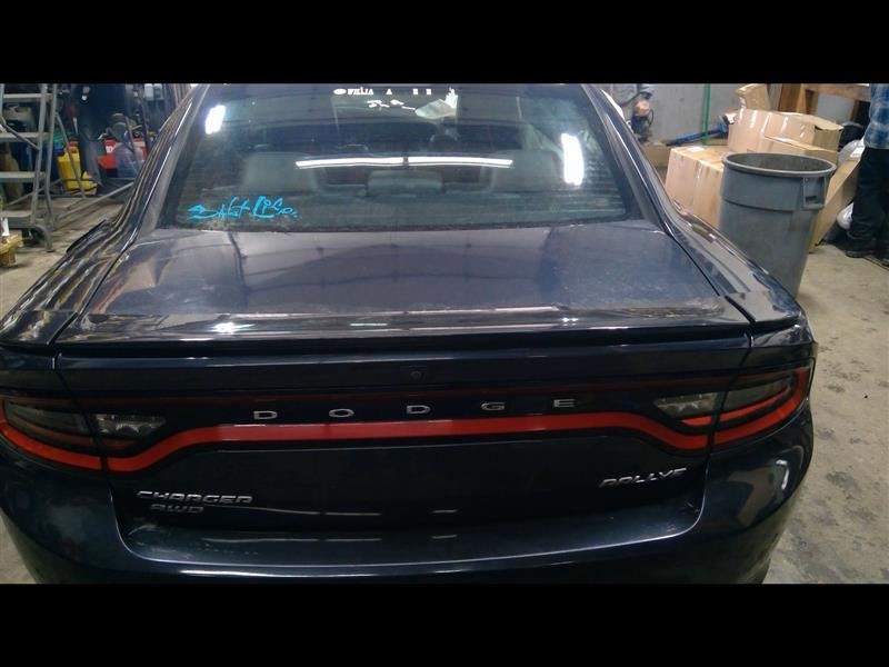 Trunk Decklid Gray Paint Code PAR With 3 Piece Spoiler Fits 15-18 CHARGER 795184