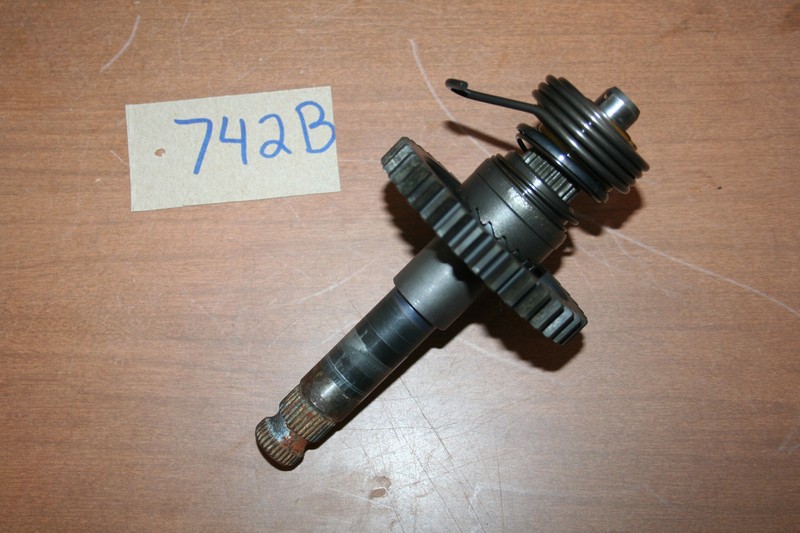 1987 Honda ATC 250ES Big Red Kickstart Starter Spindle Shaft Assembly 85 86 87