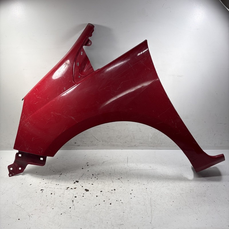 07-08 Honda Fit Left Front Fender Red 60261-SLN-A90ZZ OEM