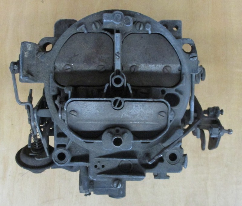 USED 4 BARREL ROCHESTER Q-JET CARBURETOR 17057298 0137 KIEKHAEFER MARINE R4-4MV