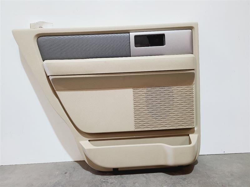 07-14 FORD EXPEDITION REAR DRIVER INTERIOR DOOR TRIM PANEL, STONE 563321