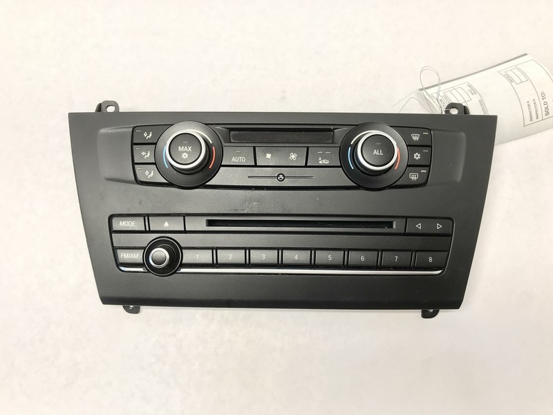 11 12 13 BMW X3 F25 CLIMATE CONTROL OEM 9252737 HEATER A/C RADIO
