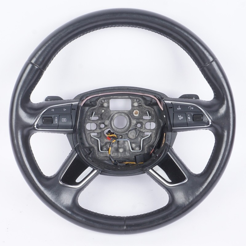 2011-2014 Audi A8 Steering Wheel Control Buttons w/ Stereo Controls OEM