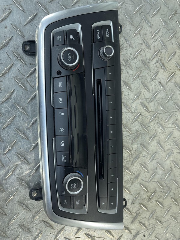 12-15 BMW 328I Climate Control Assembly Tested Oem F30
