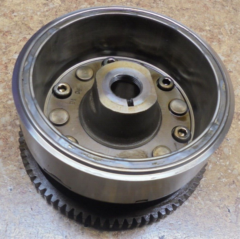 2003 Honda Shadow VT1100 VT 1100 C Alternator Rotor Flywheel Engine Charging 03