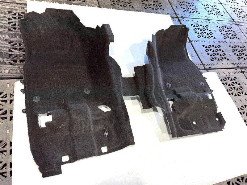 ✅2019-2024 RAM 1500 CREW CAB INTERIOR FRONT FLOOR CARPET BLACK 5TH GEN OEM