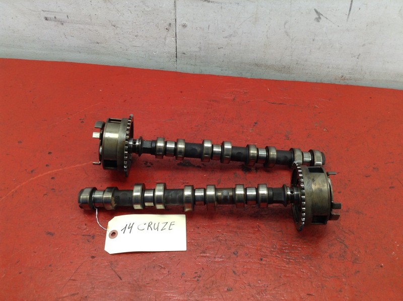 11-16 CHEVROLET CRUZE 1.4L ENGINE CAMSHAFT SET PAIR OEM