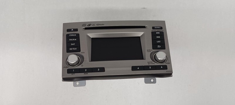 2014 SUBARU LEGACY radio receiver OEM 86201AJ66A 13 14