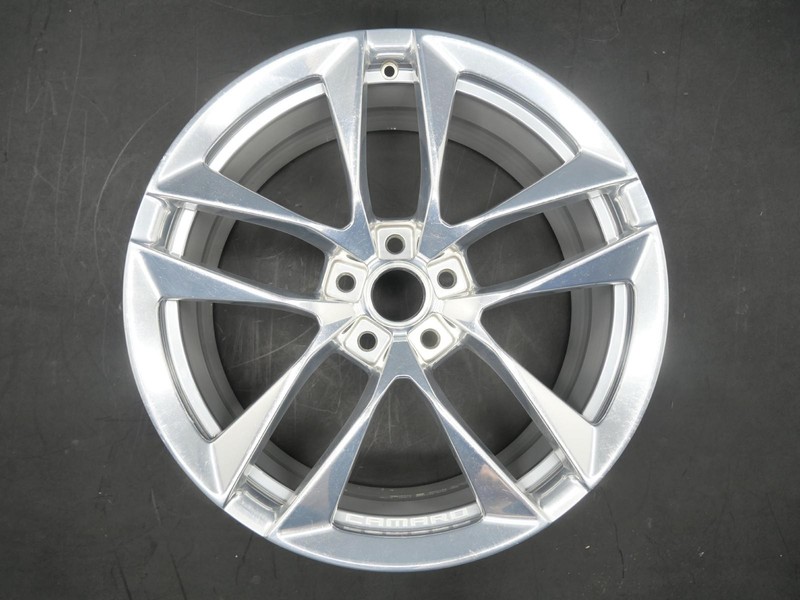 Used Front 20x8.5 Wheel Rim 20" +25 Polished 2016-2024 Chevy Camaro SS 6.2L OEM