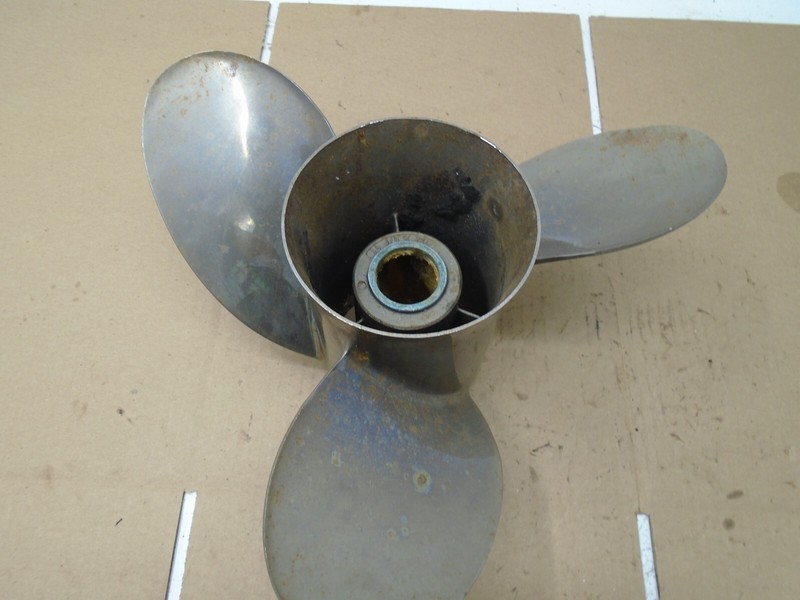 STAINLESS STEEL V6 OUTBOARD MOTOR XHS PROPELLER C/R L/H 14 3/4 X 21P PROP