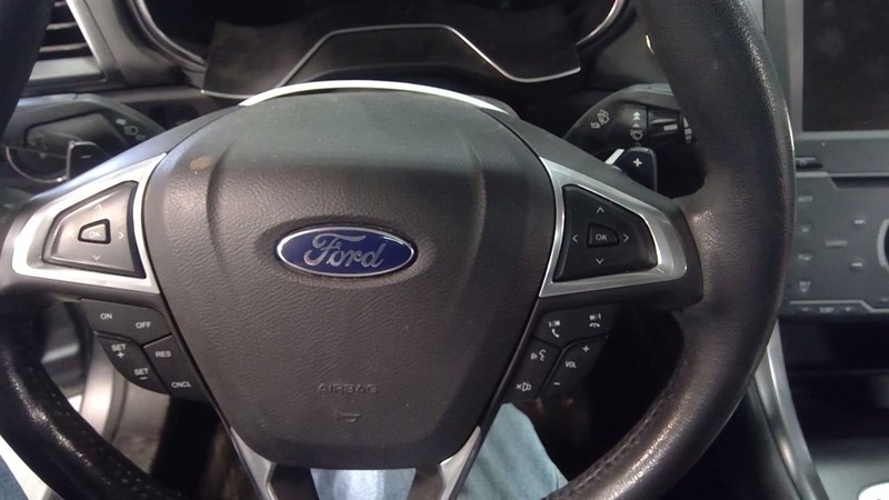 2013-2014 Ford Fusion Front Driver Steering Wheel Air Bag Black