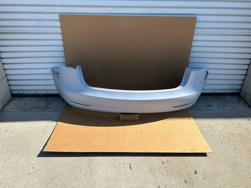 ✅Rear Bumper Tesla Model 3 From 2017 Original 1530720 Primer