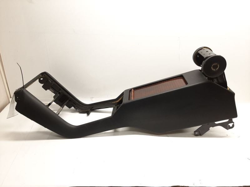 Mercedes 140 500SEL S420 S500 Center Console Black Leather Wood Trim With Phone