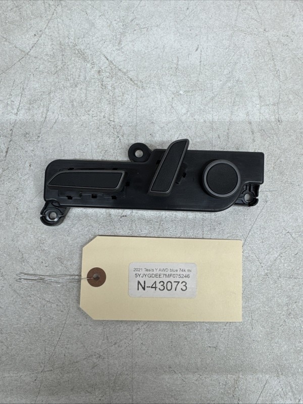 2021 Tesla Y Front Left Driver Power Seat Control Switch 1551854-01-A 43073 B124
