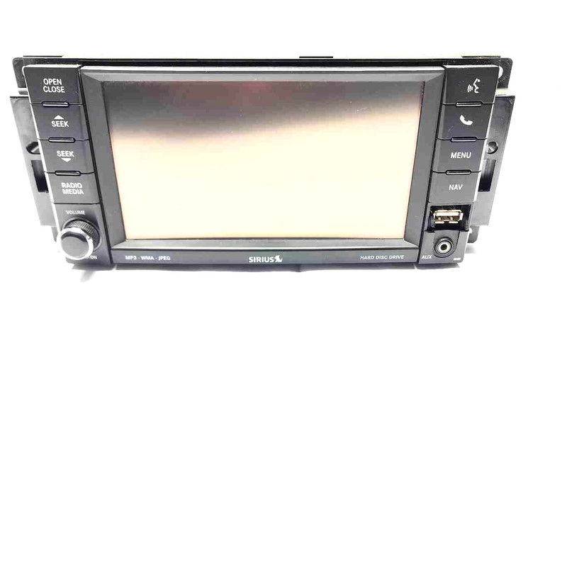 2013 Chrysler 200 Radio AM-FM-CD-DVD-HDD Navigation Face Plate 5091656AD
