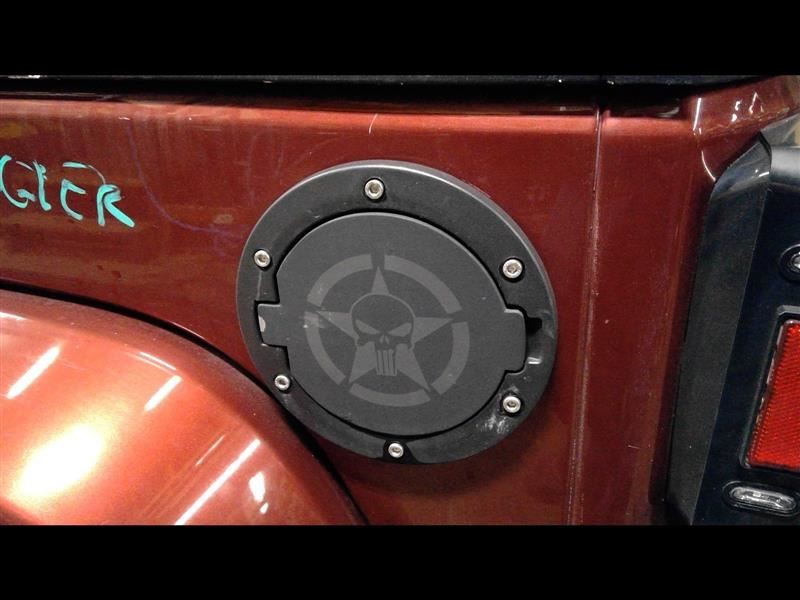 Aftermarket Fuel Filler Door Black Fit 07 08 09 10 11 12 13 14 15 16 17 WRANGLER