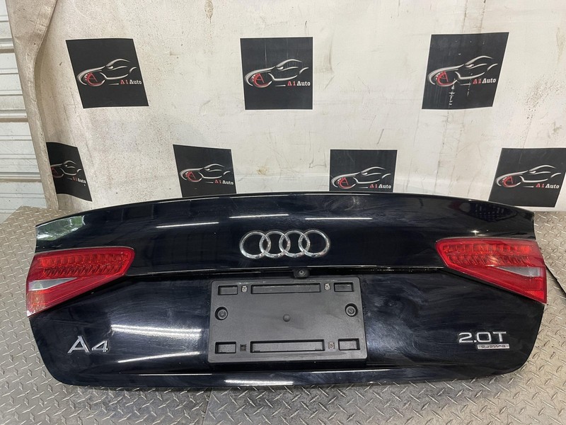 13 - 16 Audi A4 Trunk Decklid Complete Oem Tested LY9B Black