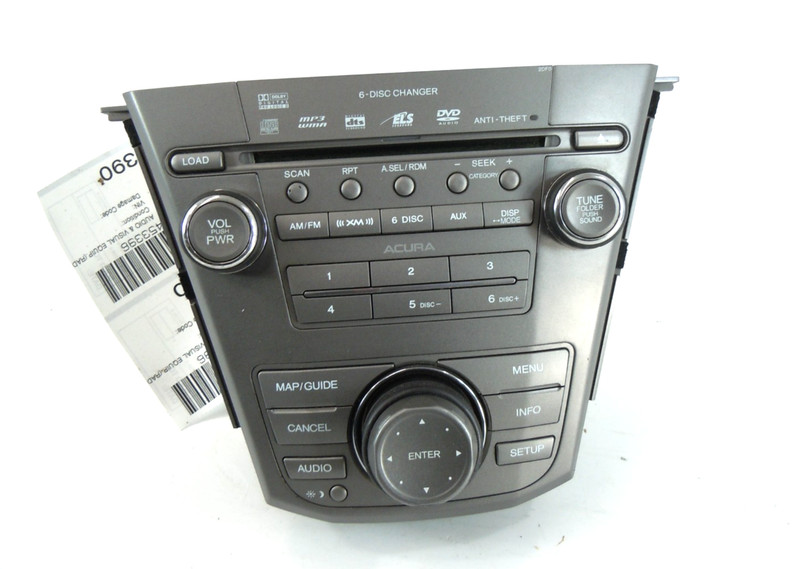 2007-2009 Acura MDX AM FM Radio CD Disc Player Receiver OEM 39101-STX-A320-M1